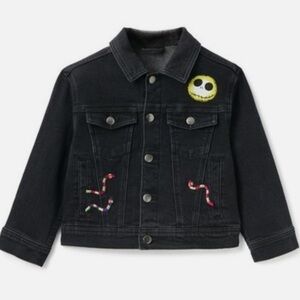 Kids Disney Black Denim Nightmare Before Christmas Jacket